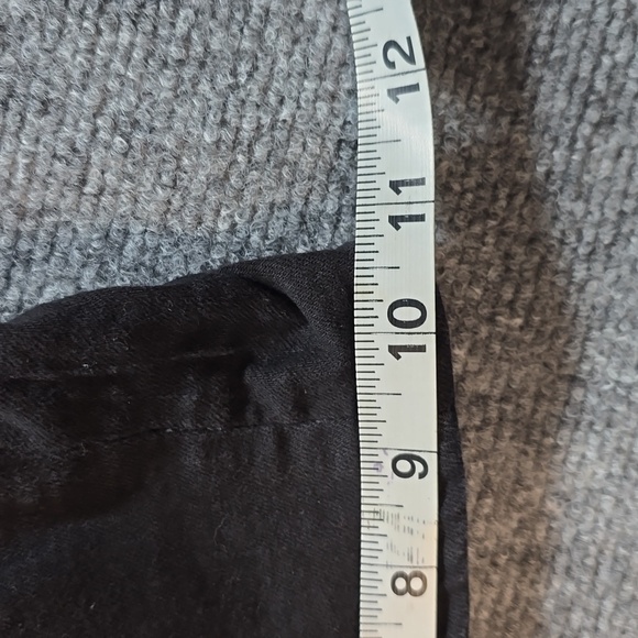 7 Black denim shorts Sz 4 - Picture 7 of 7